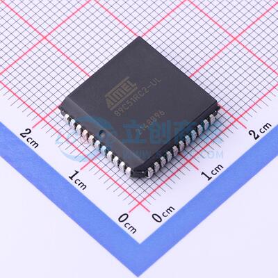 单片机(MCU/MPU/SOC) AT89C51RC2-SLSUL PLCC-44(16.6x16.6) 原装