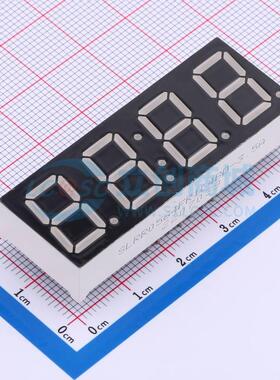 LED数码管 SLRR0564FR1C4BD-3.5A 插件 4位 红色 共阴极 原装正品