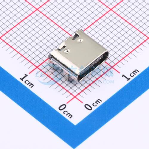 USB连接器 TYPE-C16PIN SMD 快充闪充 Type-C 卧贴 16P 原装正品