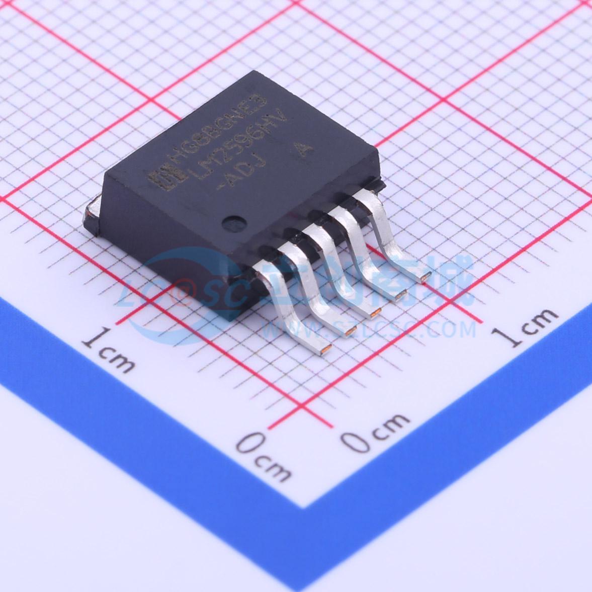DC-DC电源芯片 LM2596HVS-ADJ/TR TO-263-5 原装 电子元器件配单