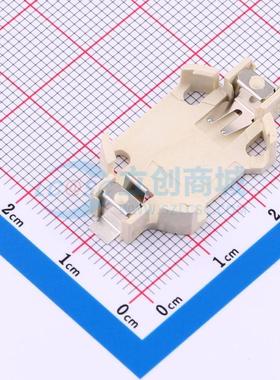 纽扣与条形电池连接器 SMTU2032-C - -40℃~+100℃