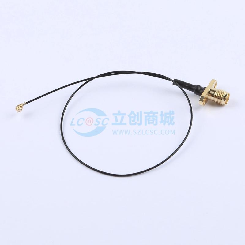 射频连接线 KH-FL2SMAK-IPEX-RG0.81-B250 - SMA转IPEX 25cm 1代