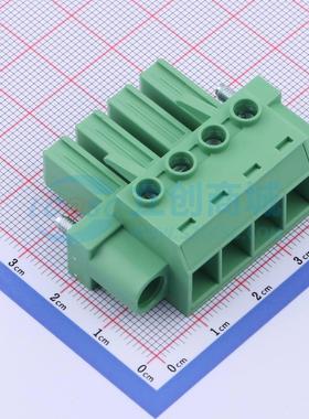 螺钉式接线端子 JL5EDGKHM-76204G01 P=7.62mm 1x4P 7.62mm 原装