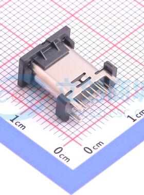 USB连接器 MC-110LD-L105 插件 180度立插H10.5 Type-C 直插 原装