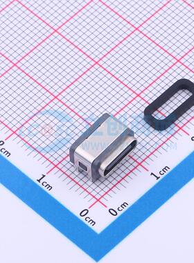 USB连接器 HC-AA0B010-093 SMD 防水 4脚插拔 三次molding Type-C