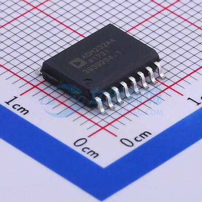 RS232芯片 ADM232AARWZ-REEL SOIC-16-300mil 原装正品