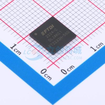 USB转换芯片 FT2232H-56Q-REEL VQFN-56(8x8) 电子元器件配单