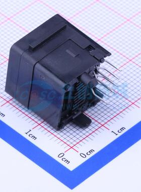 以太网连接器(RJ45 RJ11) 424108312 插件 RJ45插座 1 带LED 原装