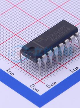 RS232芯片 SIT232EPE DIP-16 原装正品 电子元器件配单