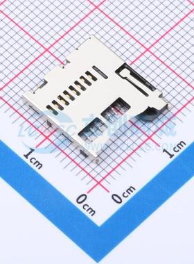 SIM卡连接器 TFN31-S1S1-2000-A SMD TK卡座内焊C款 电子元器件