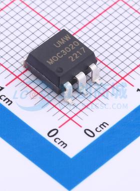 全新原装MOC3020SM SOP-6-2.54mm 可控硅输出光耦BOM电子配单服务