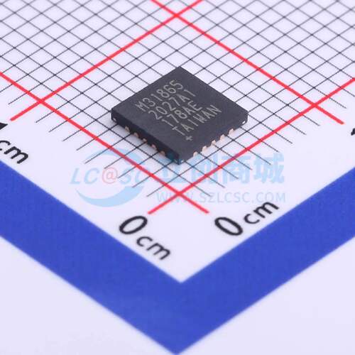 模数转换芯片ADC MAX31865ATP+T QFN-20-EP(5x5) 原装
