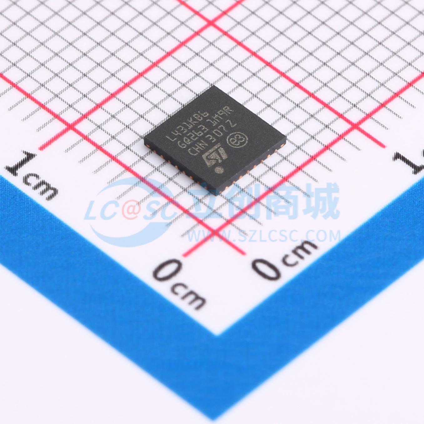 单片机(MCU/MPU/SOC) STM32L431KBU6TR UFQFPN-32(5x5) 原装正品