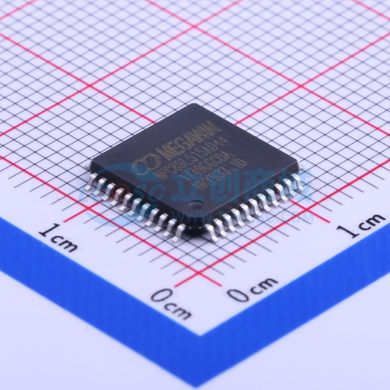 单片机(MCU/MPU/SOC) MPC89L515AD44 LQFP-44(10x10) 电子元器件