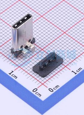 USB连接器 MC-239 SMD 直立式三只脚H=11.1 CM直立式三支脚 Type-