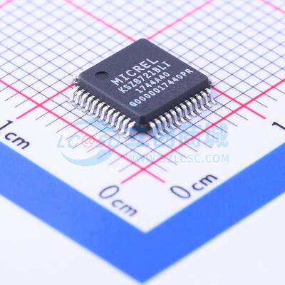 以太网收发器 KSZ8721BLI LQFP-48(7x7) 原装正品 电子元器件配单