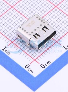 USB连接器 UT11113-1200L-7H 插件 Type-C 立贴 电子元器件配单