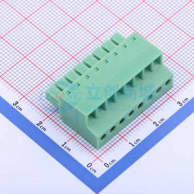 插拔式接线端子 KF2EDGKC-3.81-8P P=3.81mm 1x8P 3.81mm 原装