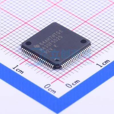 单片机(MCU/MPU/SOC) MSP430F5525IPNR LQFP-80(12x12) 原装正品