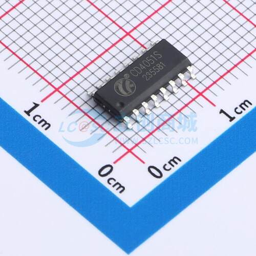 模拟开关/多路复用器 CD4051S SOP-16 原装正品 电子元器件配单