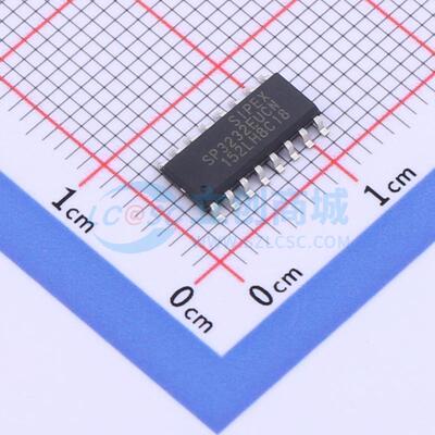 RS232芯片 SP3232EUCN-L SOIC-16 原装正品 电子元器件配单