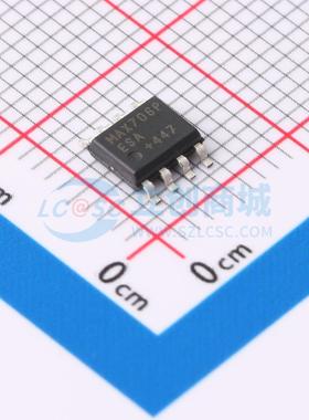 监控和复位芯片 MAX706PESA+T SOIC-8-3.0mm 原装 电子元器件配单