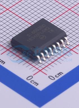 数字隔离器 SI8662BD-B-ISR SOIC-16-300mil 原装 电子元器件配单