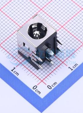 DC-042C-Z-2.5 插件 DC电源插座 弯插 2.5mm 6.3mm DC电源连接器