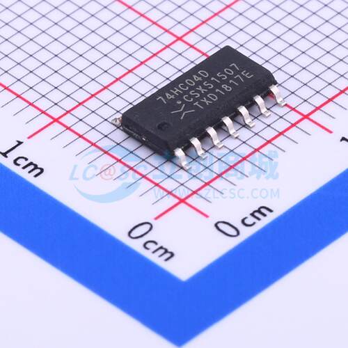 反相器 74HC04D,653 SOIC-14 原装正品 电子元器件配单