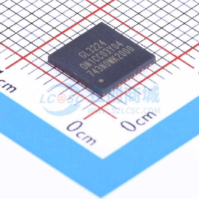 USB转换芯片 GL3224-ONY04 QFN-48-EP(7x7) 原装 电子元器件配单