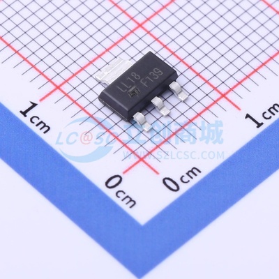 线性稳压器(LDO) LDL1117S18R SOT-223-4 ST(意法半导体) 元器件