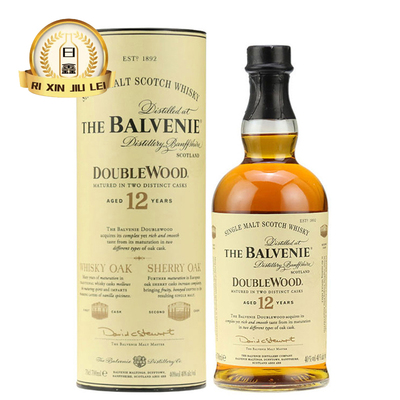 百富12年单一麦芽苏格兰威士忌  双桶 Balvenie Doublewood洋酒