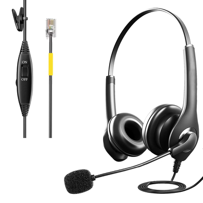 电话耳机用于奥科 (AUDIOCODES) 405HD 406 407 457 458 459 耳机