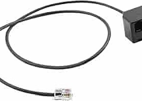 电话座机适配器Y分线器用于Avaya Ashtra Mitel Polycom 电话耳机