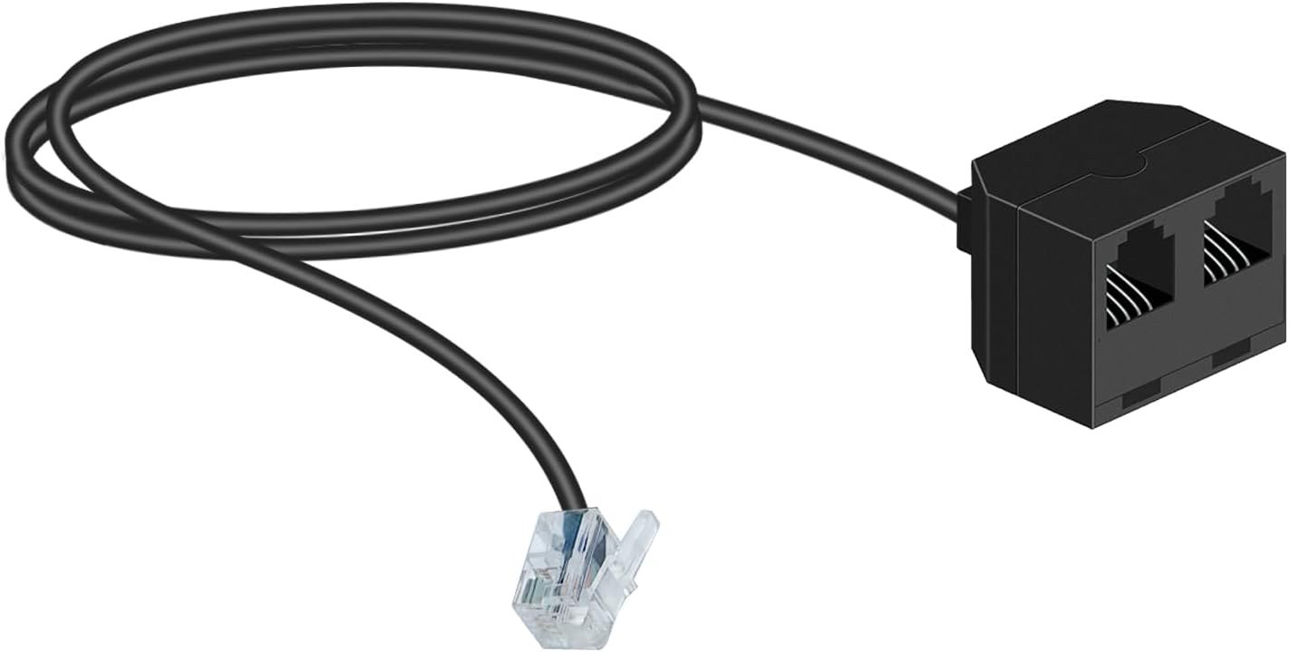 RJ9电话培训适配器Y分离器适用耳机兼容 Avaya 思科 潮流 NEC耳机