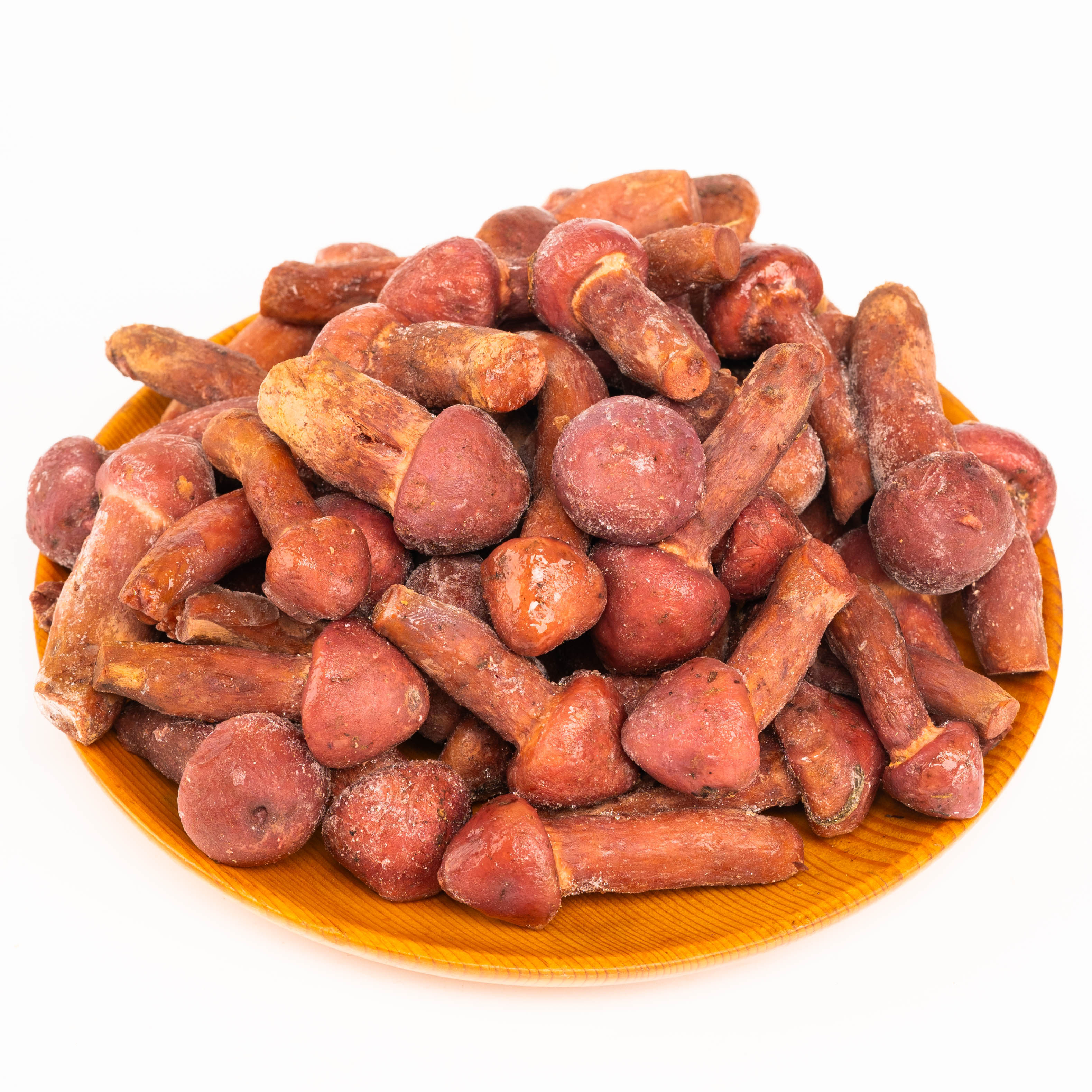 溪味道辽宁速冻松树伞500克东北新鲜红蘑菇松伞蘑