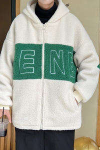 冬季羊羔绒外套男棉衣羊羔毛棉服310B-2-C02-P125控158图片