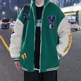冬款加厚棉衣绒里羊羔绒连帽外套男士310B-2-C01-P125控价158，男装棉衣，电商A113-2