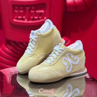 运动休闲鞋 2026真皮内增高7.5cm薄底德训鞋 iijin艾今正品 香港代购