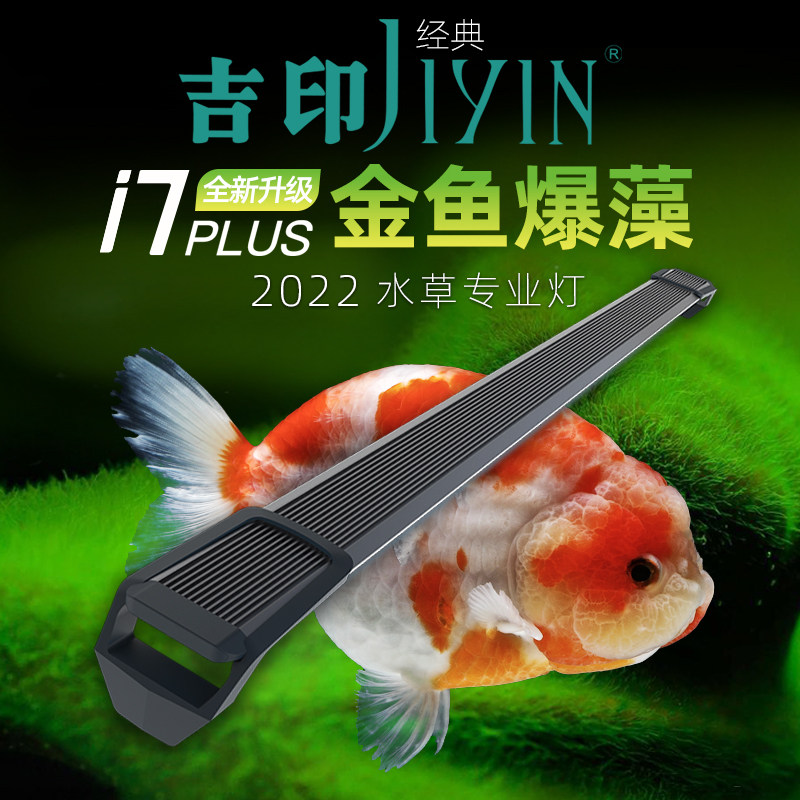 吉印快速晒苔led防水金鱼爆藻灯图片