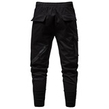 春季新款男士休闲长裤松紧腰修身束脚裤1812-YK42-P90，男装休闲裤，星座1812