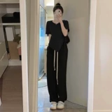 Летняя короткая футболка с коротким рукавом, французский стиль