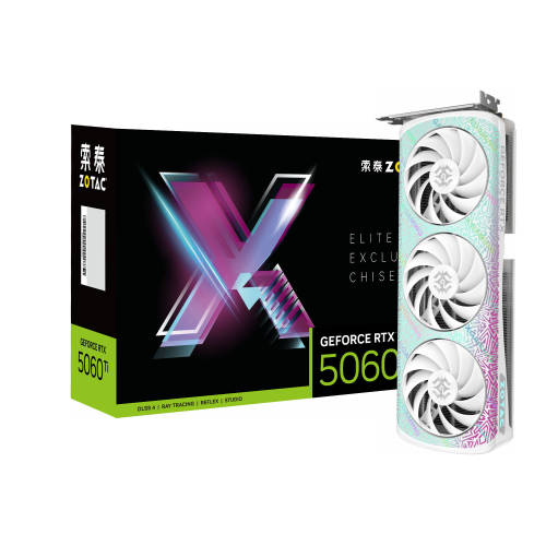 索泰RTX5060Ti月白星夜星辰显卡