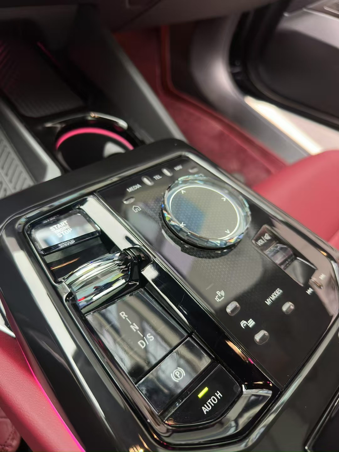 宝马五系水晶拨片换挡杆G68麦凯拉三件套