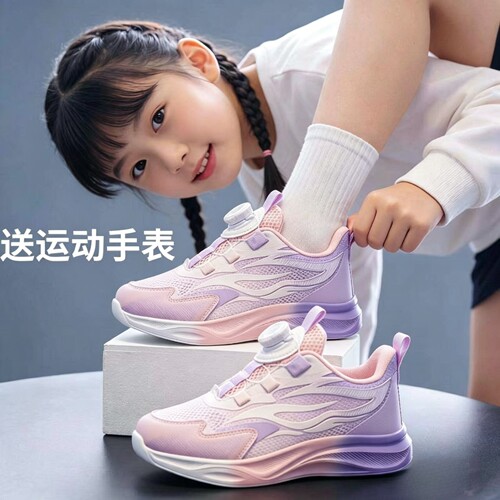 女童鞋2026年新款春款单鞋网面