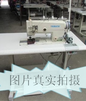 二手缝纫机针车YAMATA/FY82高速平板双针 服装 包袋鞋帽设备特价