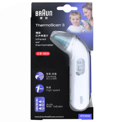Braun博朗耳温枪IRT3030红外体温计测温枪家用测温仪医用婴儿儿童
