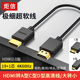 HDMI 2.0超细短线4K迷你单反相机FS7 阿童木监视器弹簧伸缩高清线