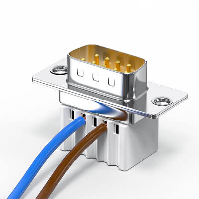 炬信DB9免焊接头小体积无需焊接