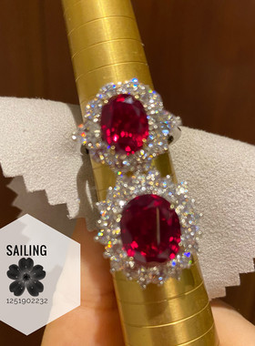 香港克拉红宝石戒指现货